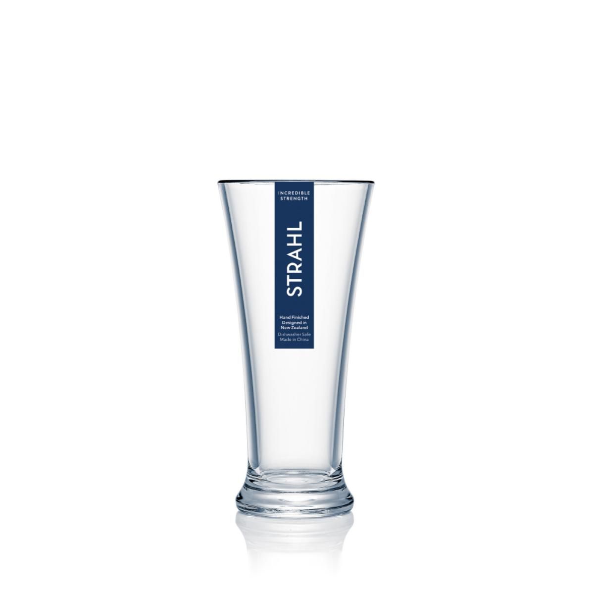 STRAHL Ølglass (285ml) i Hardplast (polykarbonat) 4pk
