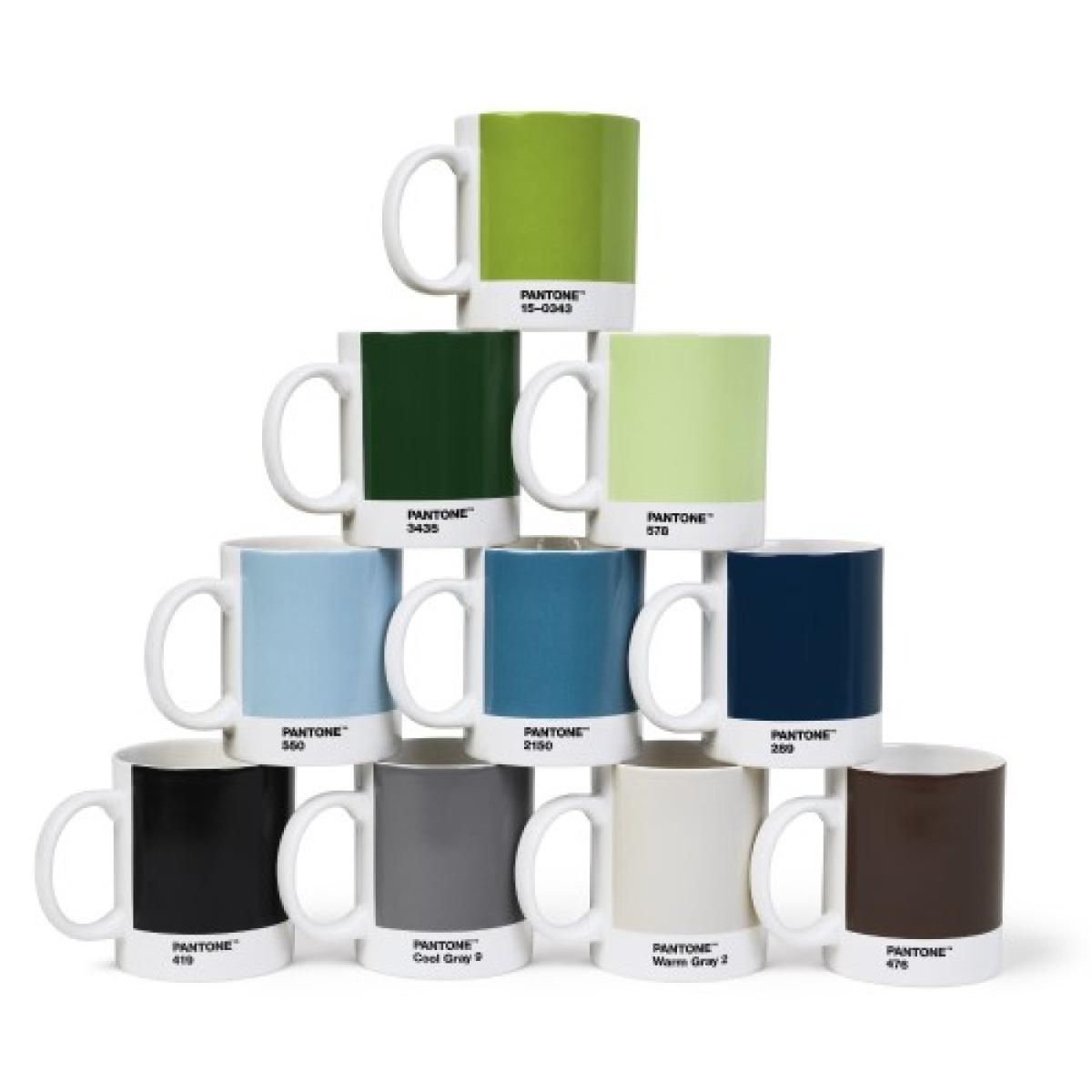 PANTONE Kopp med hank, 375ml, Light Green