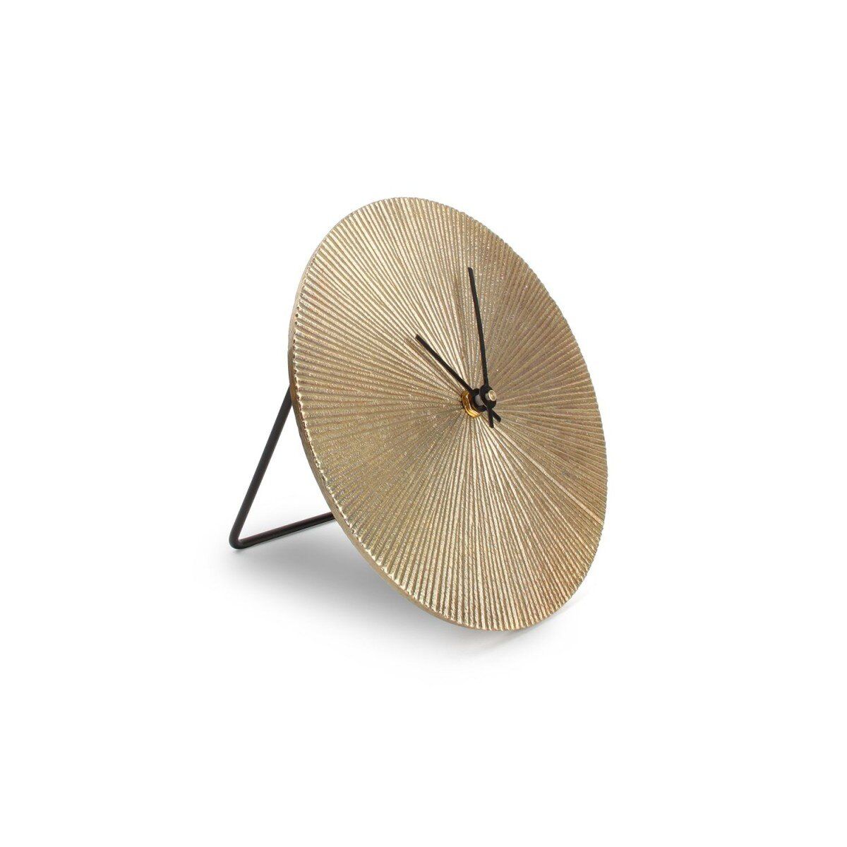 SP COLLECTION Zone Bordklokke 20cm, Gold Ribble