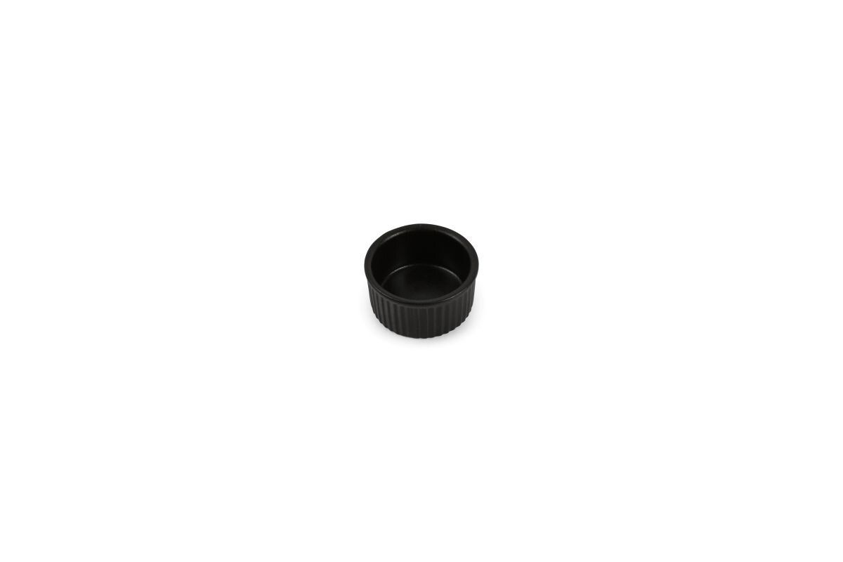 BONBISTRO Ardo Bakeform/ildfast form Ø8xH5cm, Black