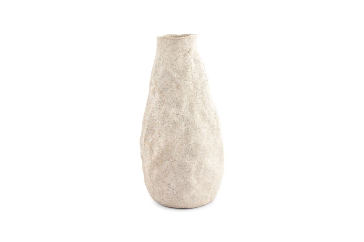 SP COLLECTION Cave Vase stor, Beige