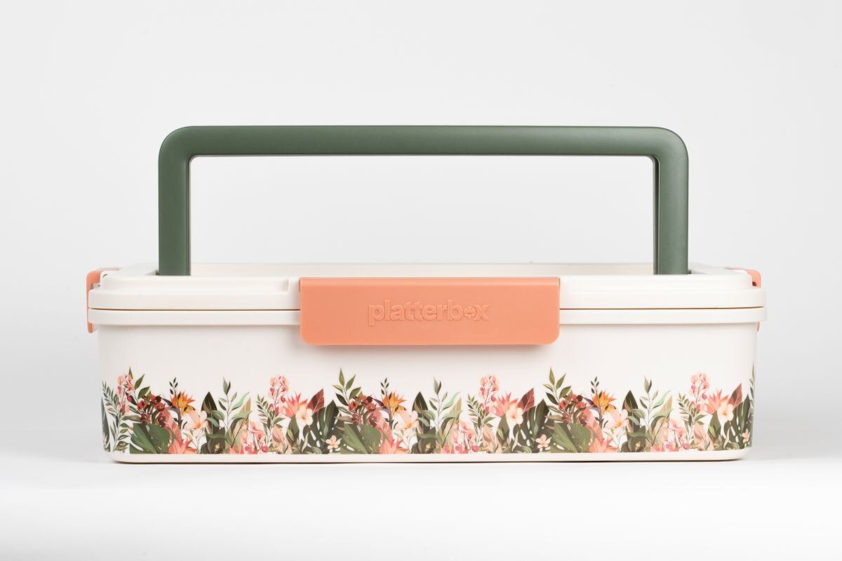 PLATTERBOX Floral |  Ta måltidet med deg hvor som helst