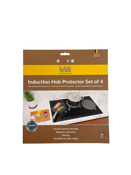 Hovedbilde NOSTIK Induksjonsbeskytter i silikon, Ø27cm, 4pk