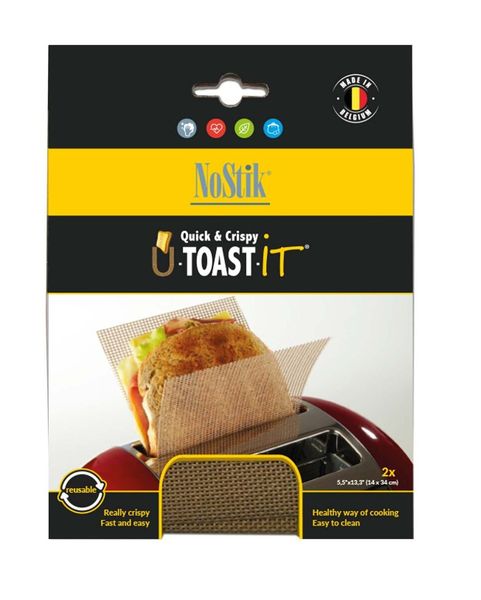 Hovedbilde NOSTIK Toastark i teflon, 14x34cm, 2pk
