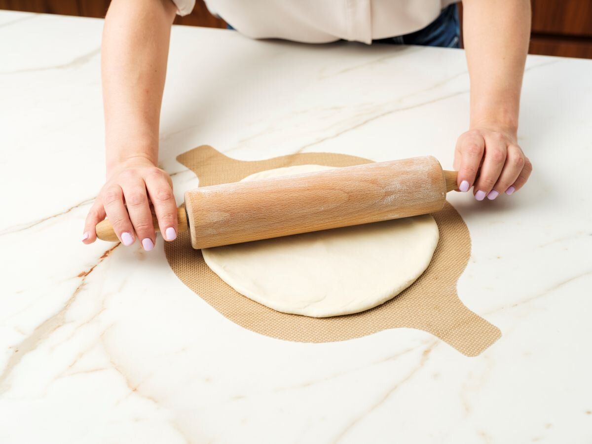 NOSTIK Bakeark i silikon for pizza, Ø29cm
