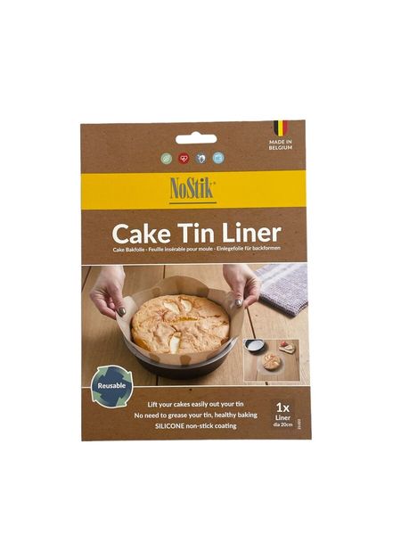 Hovedbilde NOSTIK Bakeark i silikon for kaker, Ø20cm