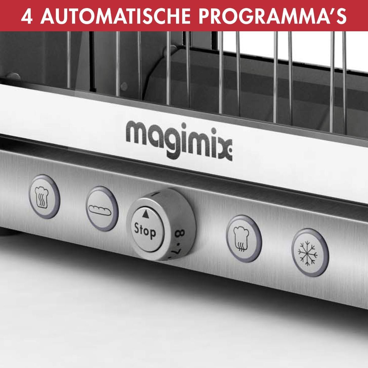 MAGIMIX Brødrister Vision Red