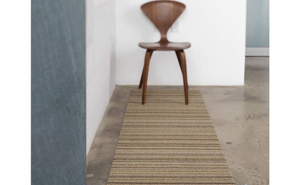 CHILEWICH Skinny Stripe Dørmatte 61x91cm CITRON
