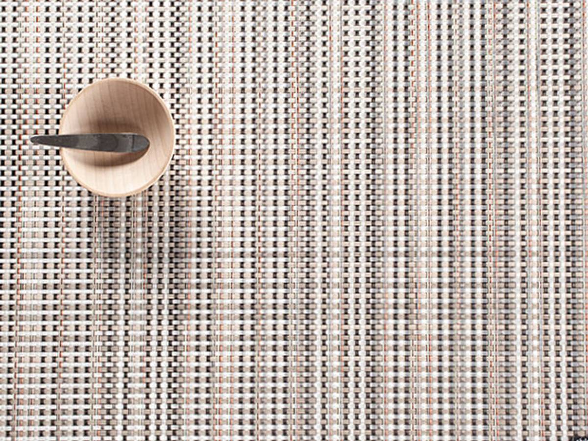 CHILEWICH Grid Spisebrikke 36x48cm SAND Bottega.no