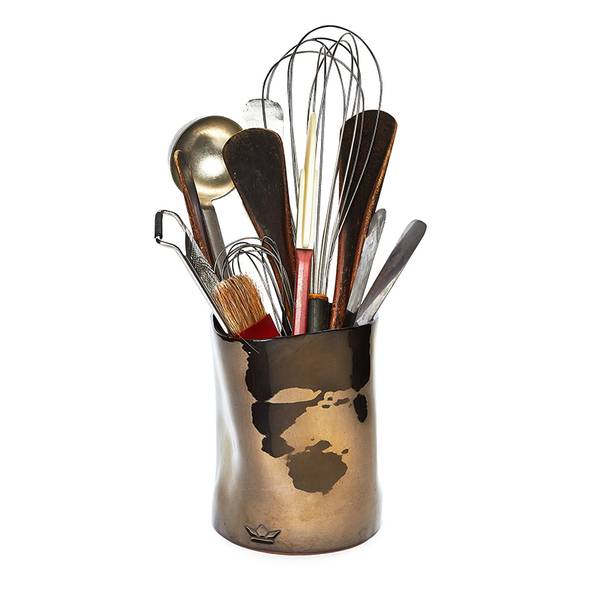 Hovedbilde DUTCHDELUXES Dented Redskapsholder i keramikk H19cm ...